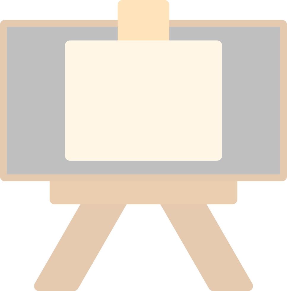 Canvas And Easel Vector Icon Design