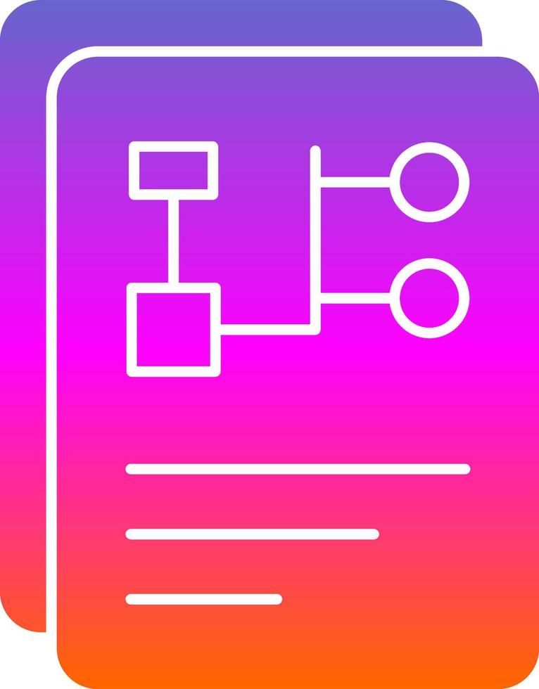 Workflow Vector Icon Design