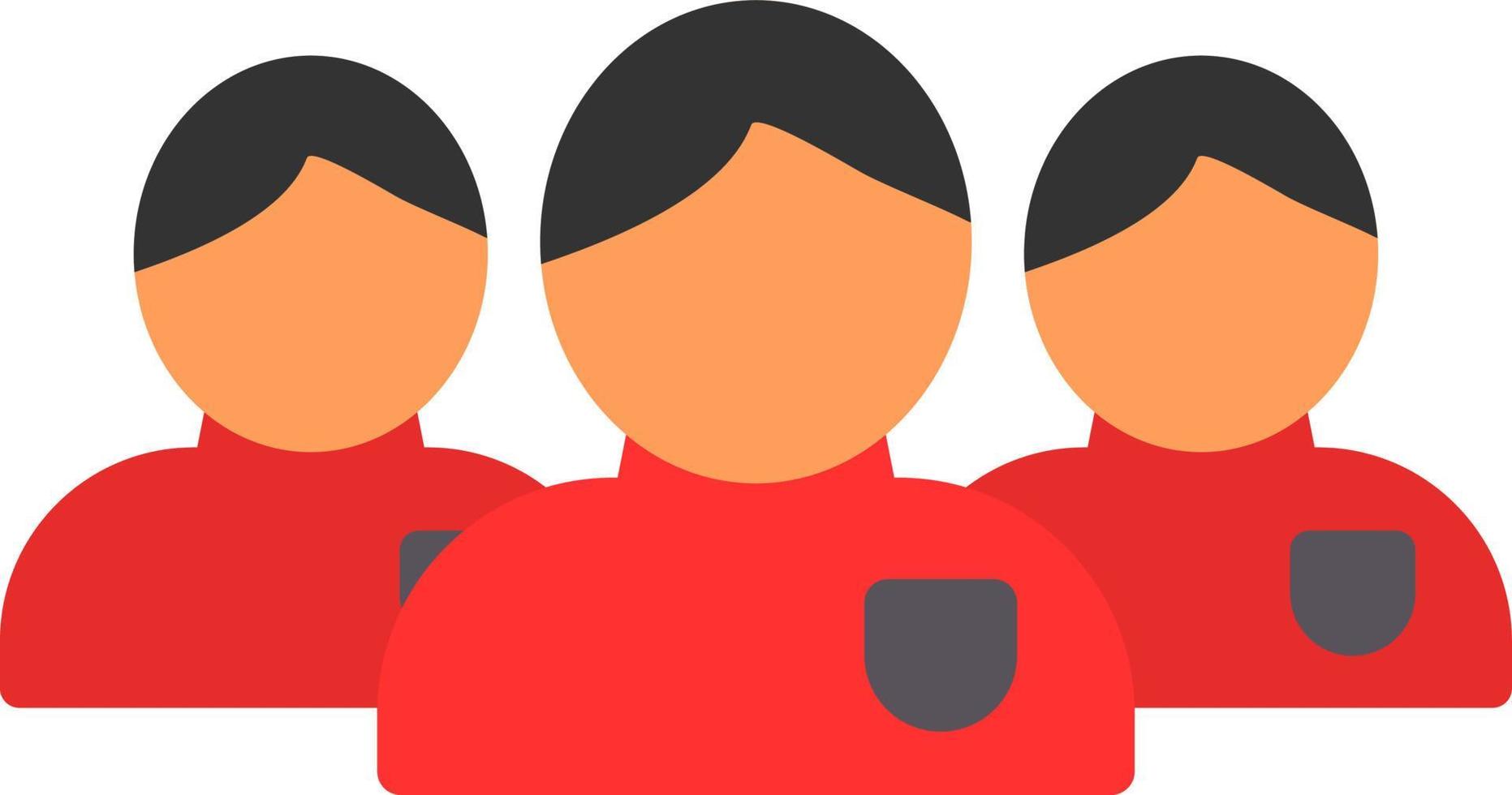 Staff Vector Icon Design