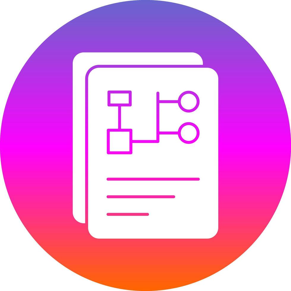 Workflow Vector Icon Design