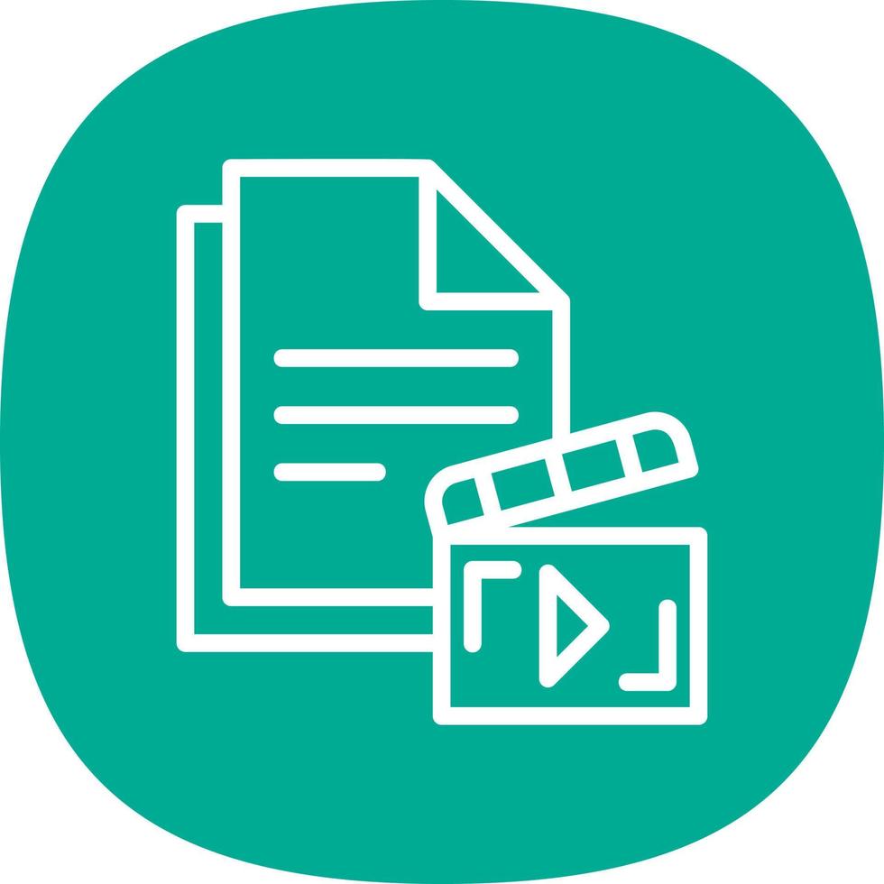 Scenario Vector Icon Design