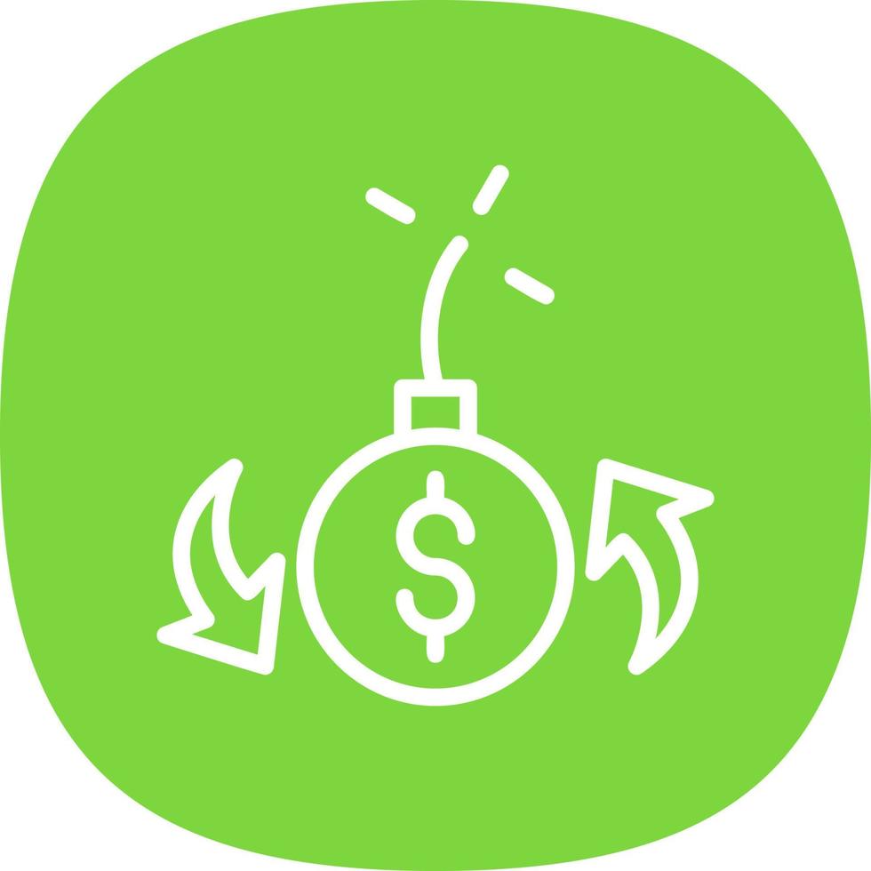 Debt Vector Icon Design