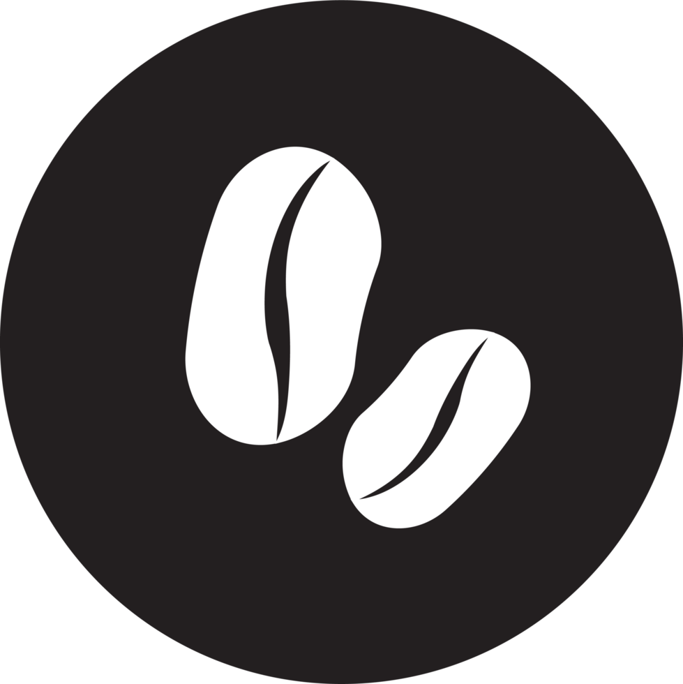 The cafe icon for menu or hot drink and food concept png