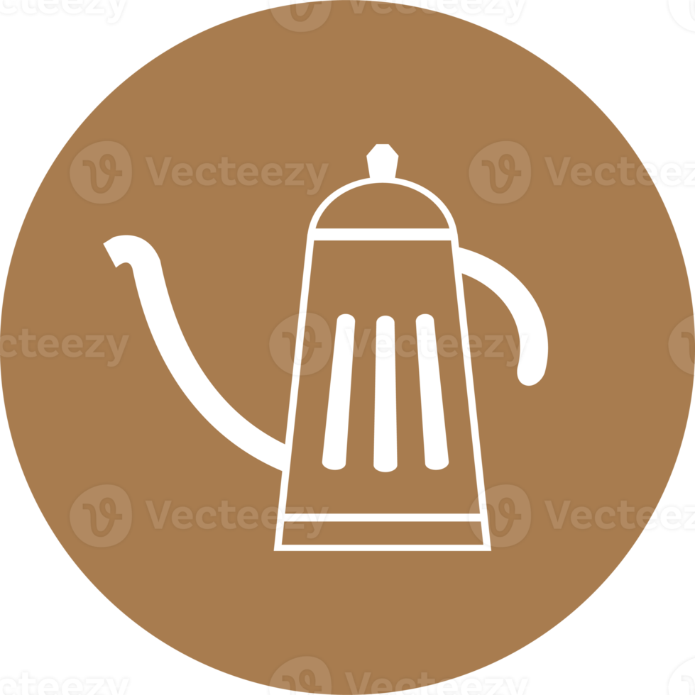 The cafe icon for menu or hot drink and food concept png