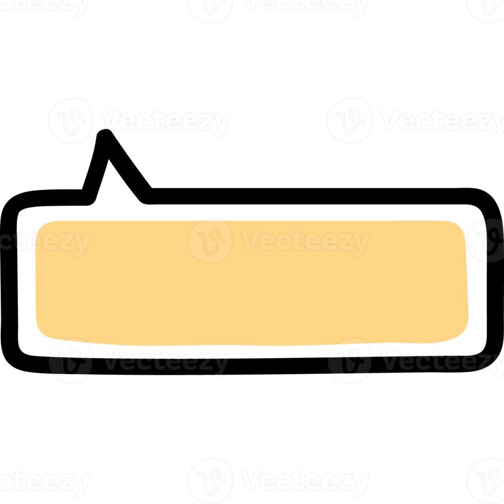 speech chat outline bubble png