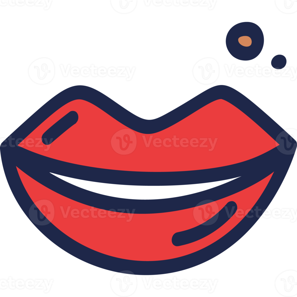 lips icon line png