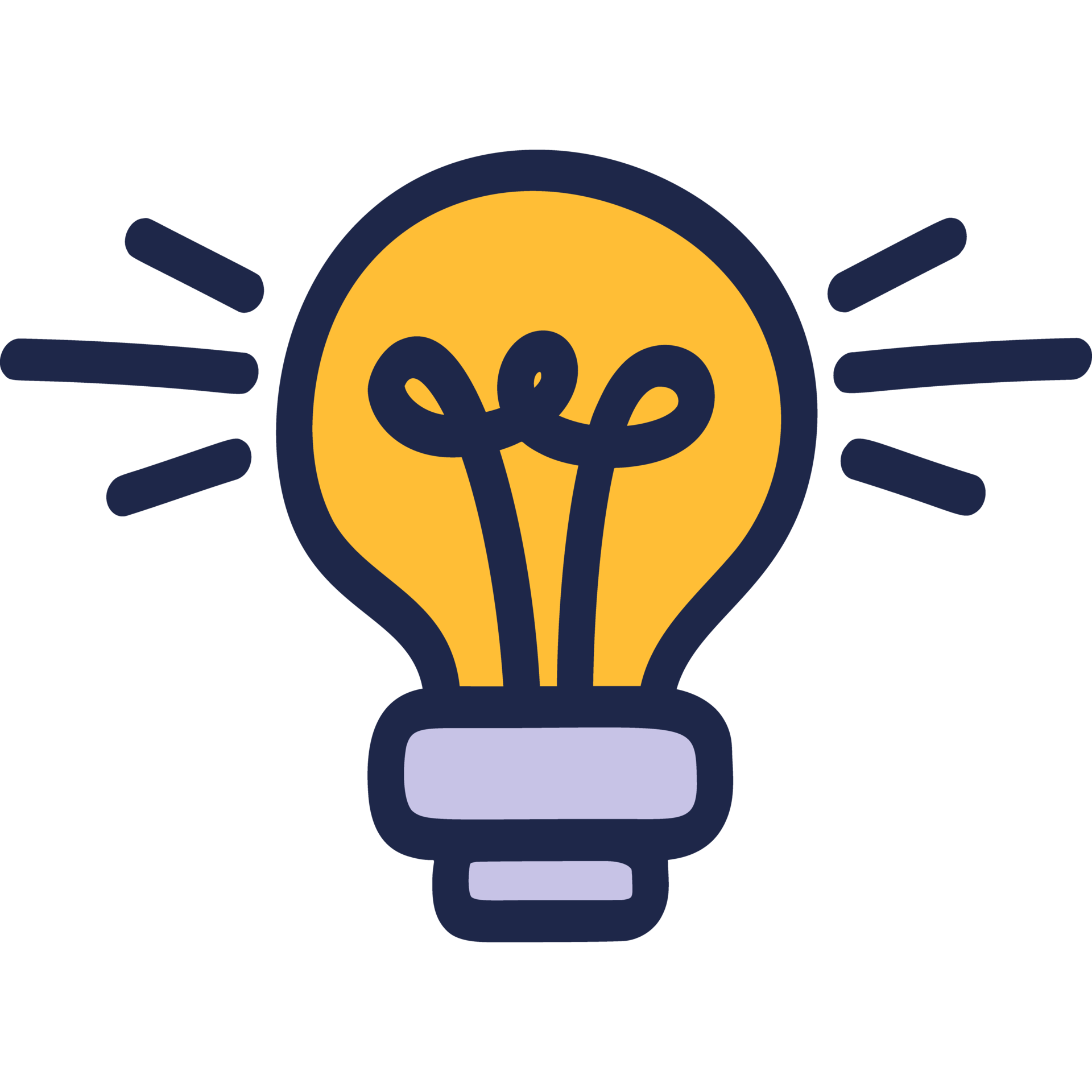 bulb doodle icon 16458249 PNG