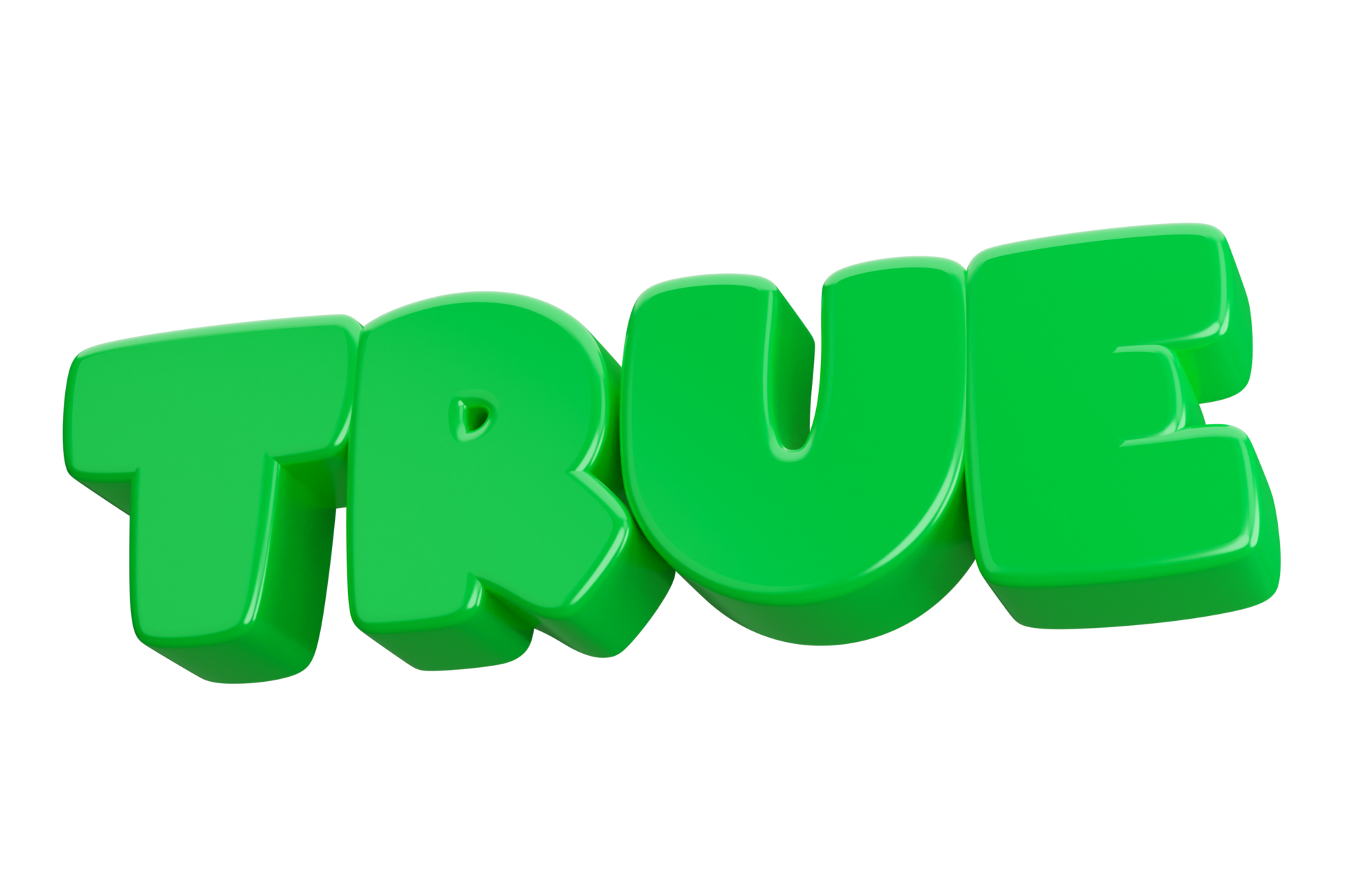 True 3d Word Text 16458256 PNG