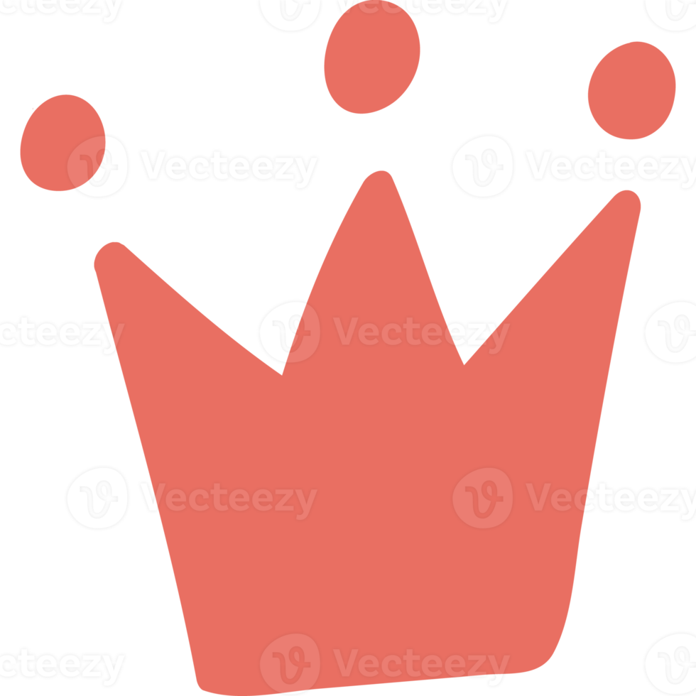 crown cute design icon png