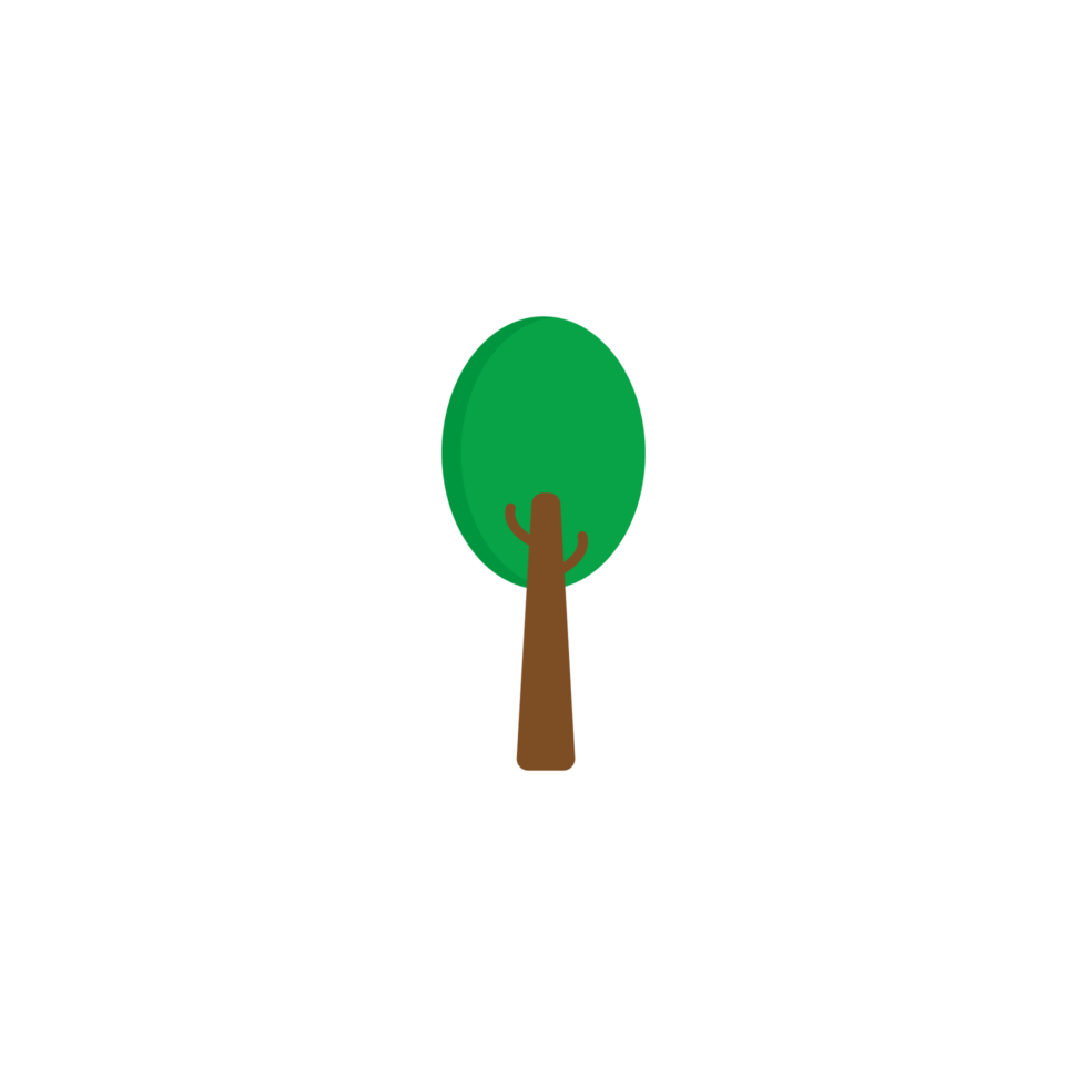 groen boom PNG