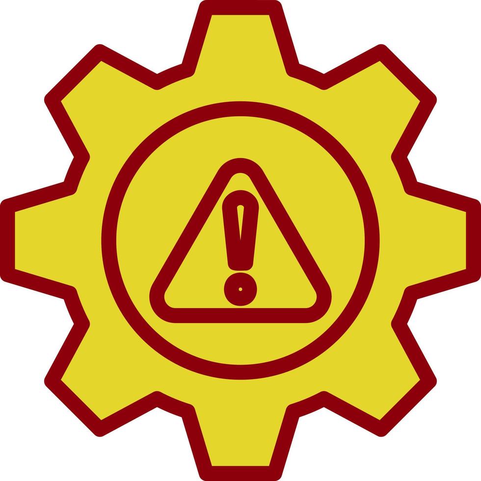 Risk Management Vector Icon Design