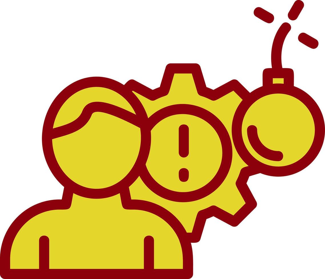 Catastrophe Vector Icon Design