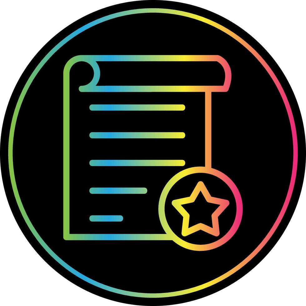Assessment Vector Icon Design