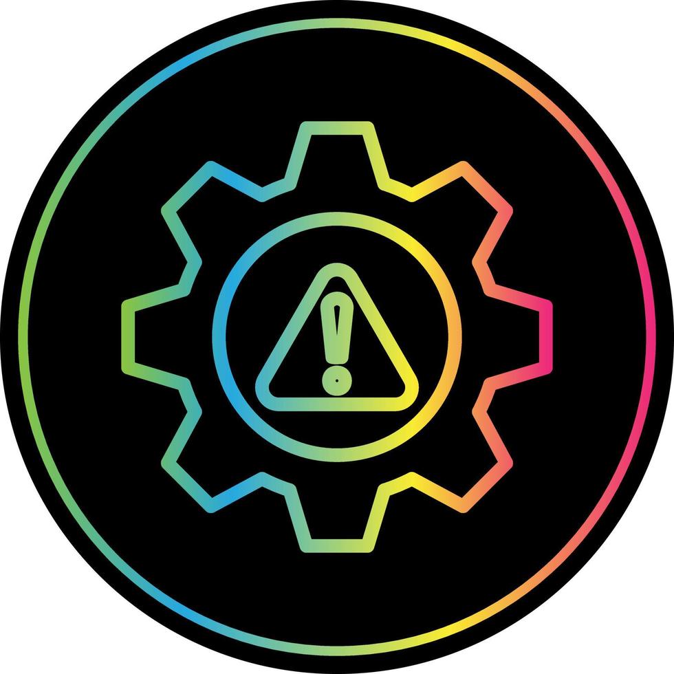 Risk Management Vector Icon Design