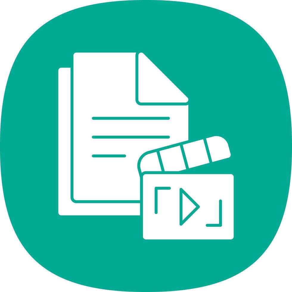 Scenario Vector Icon Design