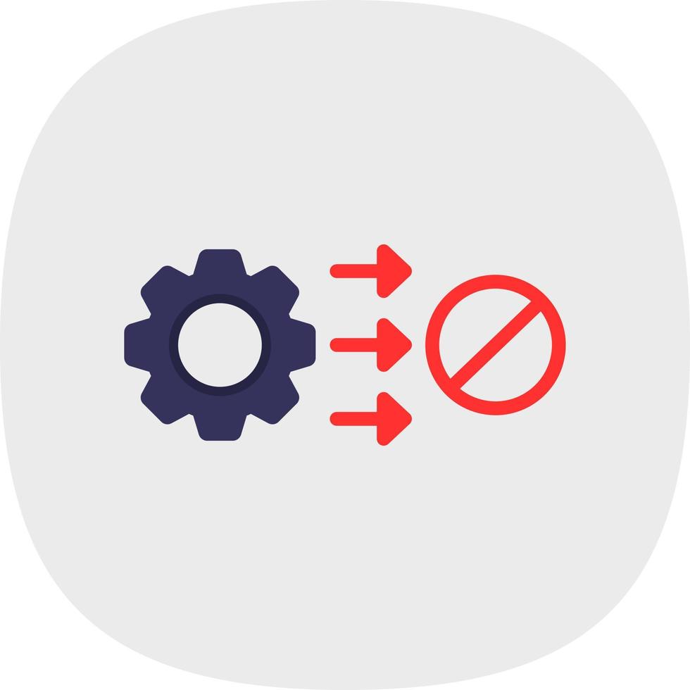 Prevention Vector Icon Design