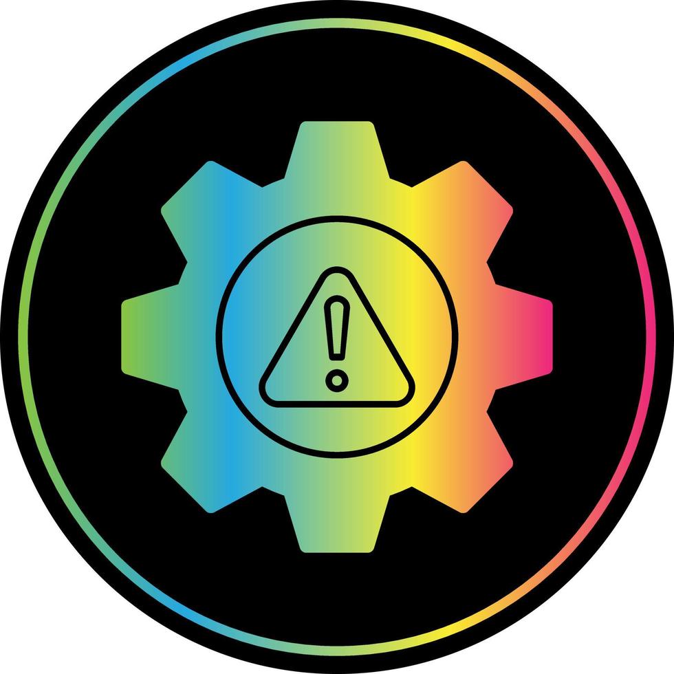 Risk Management Vector Icon Design