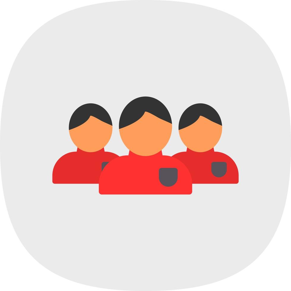 Staff Vector Icon Design