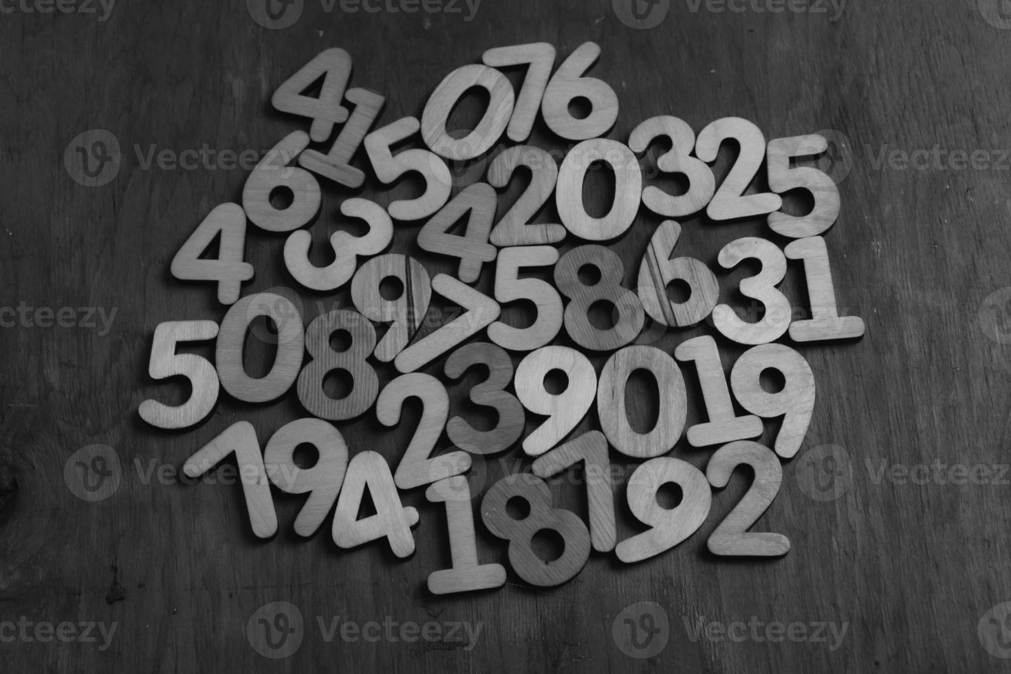 Background of numbers. from zero to nine. Numbers texture. Finance data concept. Mathematic. Seamless pattern with numbers. financial crisis concept. Business success. photo