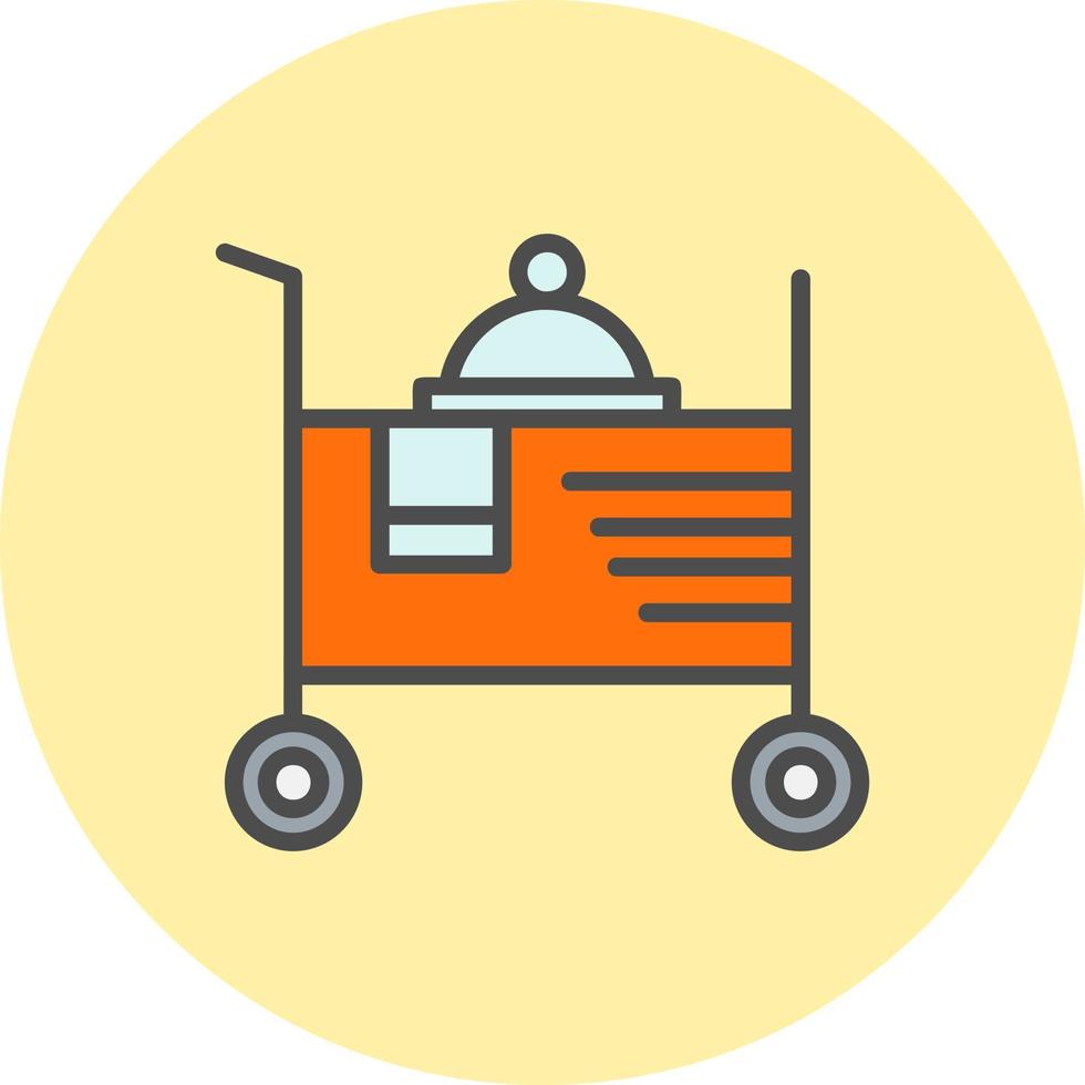Room Service Vector Icon