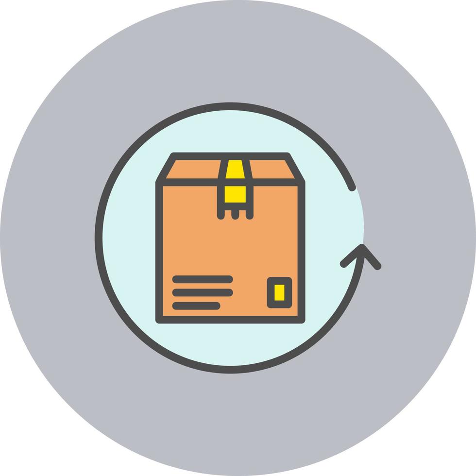 Return Box Vector Icon