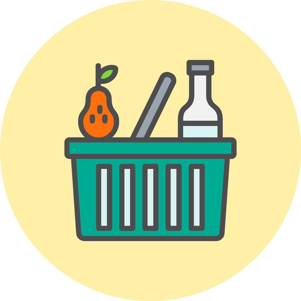 Groceries Vector Icon