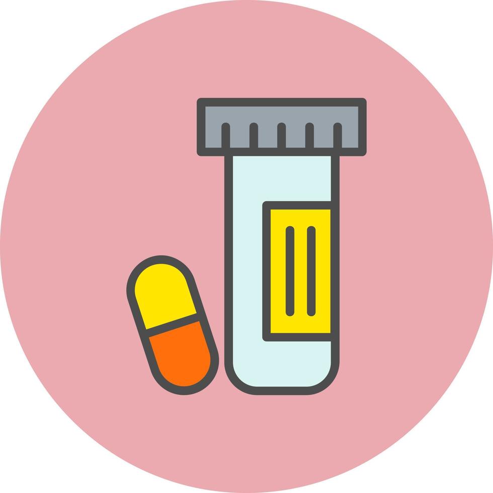 Drug Test Vector Icon