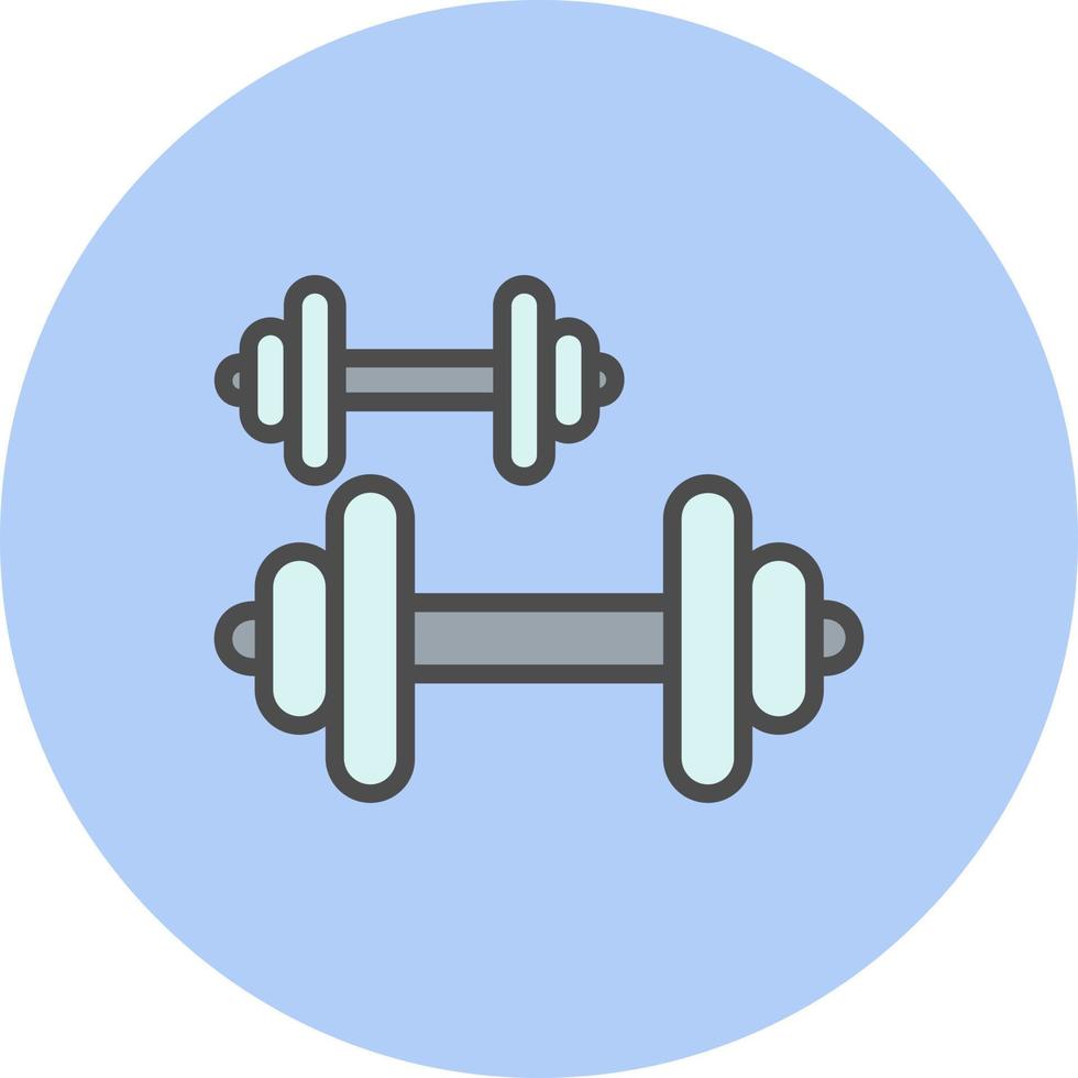 Dumbbells Vector Icon