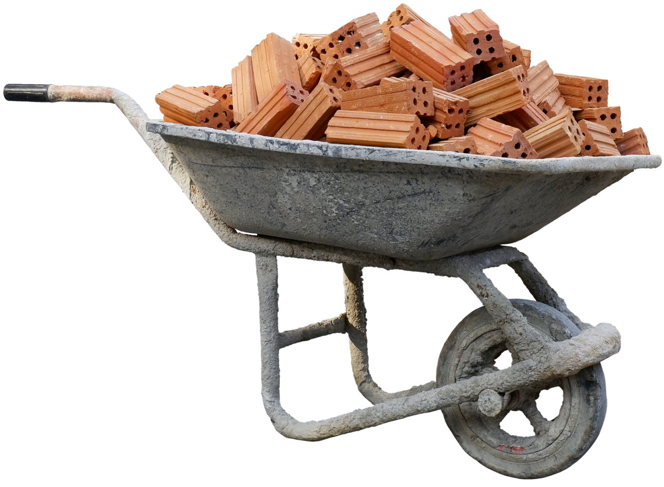 equipment construction trolley bricks dicut cutout true png