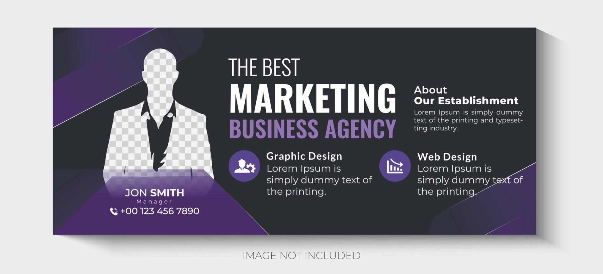 Corporate Billboard Design vector