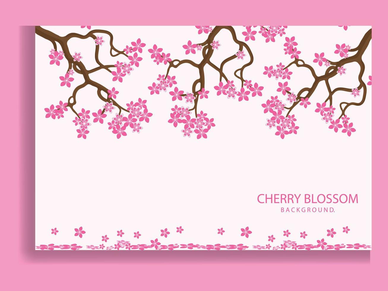 Sakura blossom branch. Falling petals, flowers. Isolated flying realistic japanese pink cherry or apricot floral elements fall down vector background. Cherry blossom branch, flower petal illustration