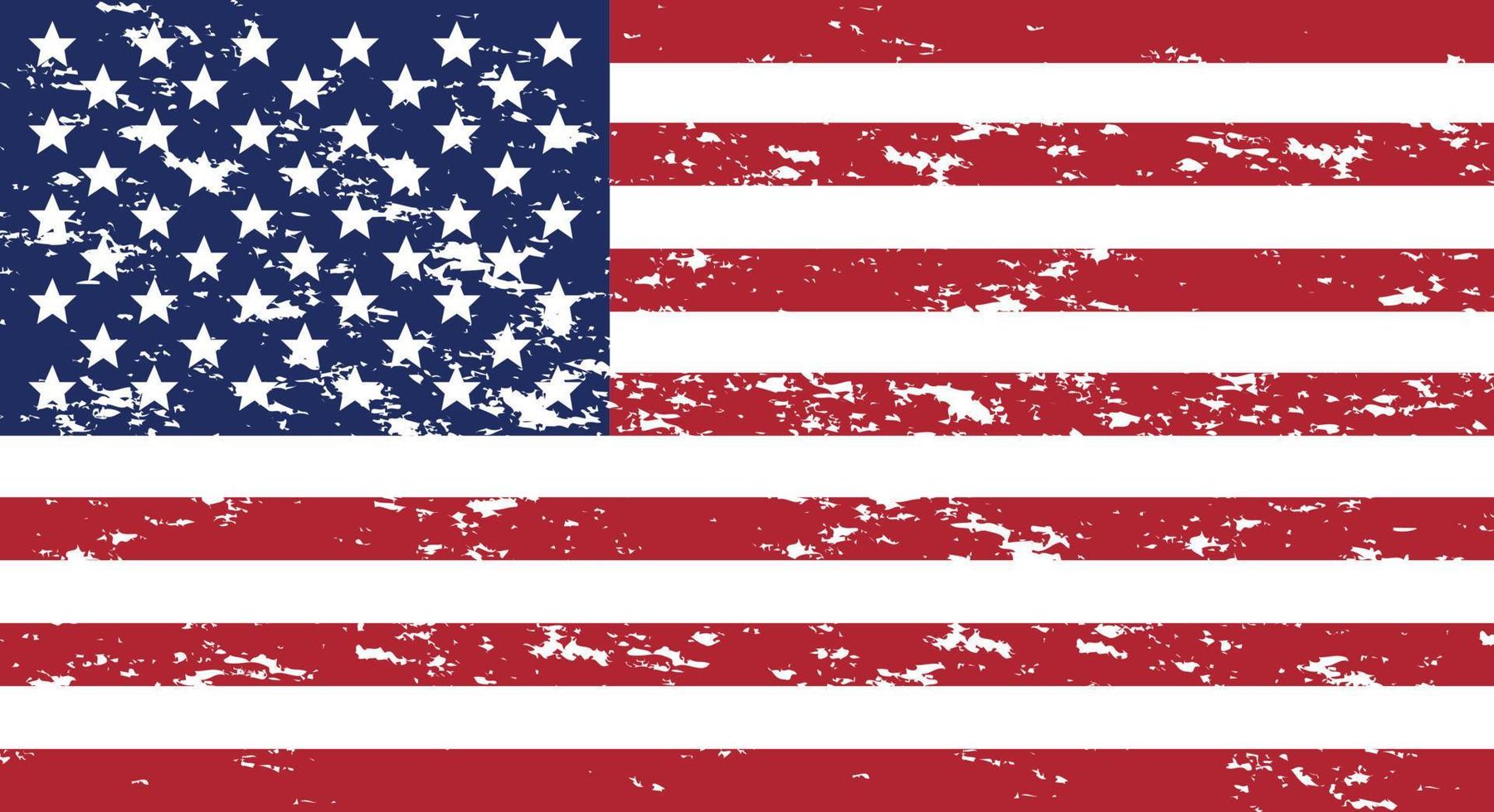 bandera vectorial de estados unidos. símbolo de la bandera americana.icono para sitio web o aplicación móvil vector