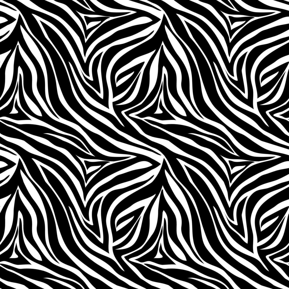 estampado animal vectorial. adorno de cebra. patrones sin fisuras vector
