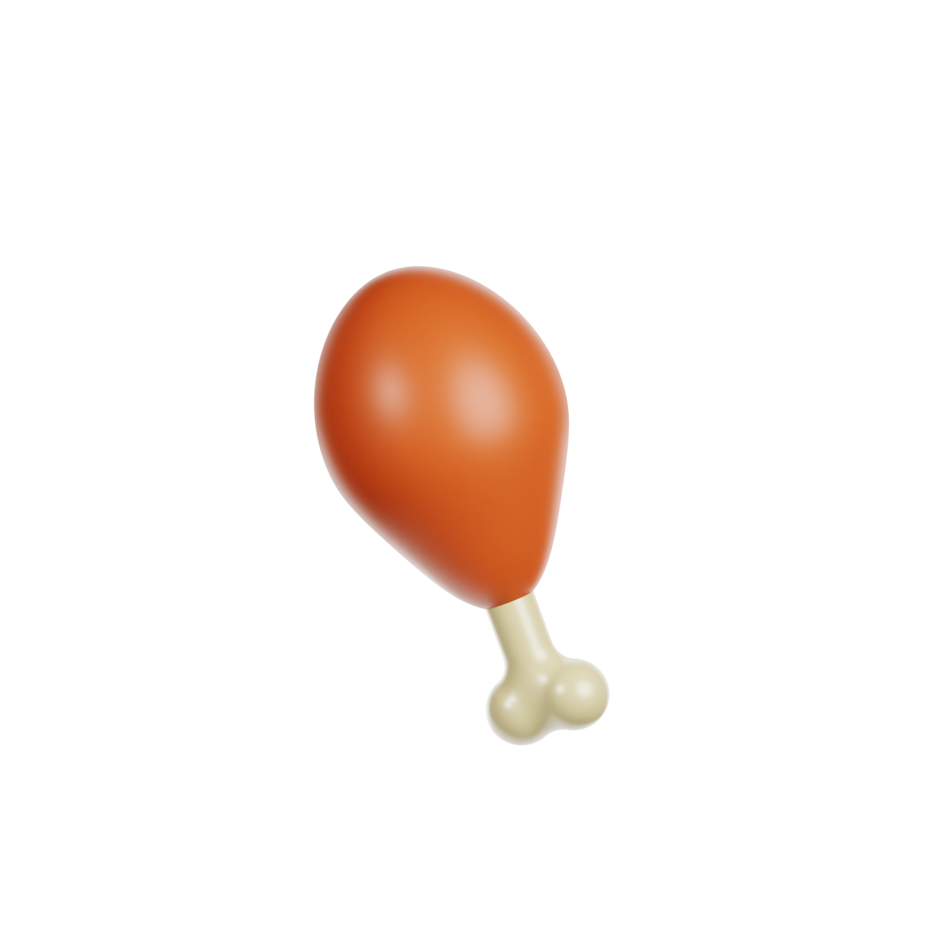 Chicken Drumstick 3d Illustration 16461029 PNG