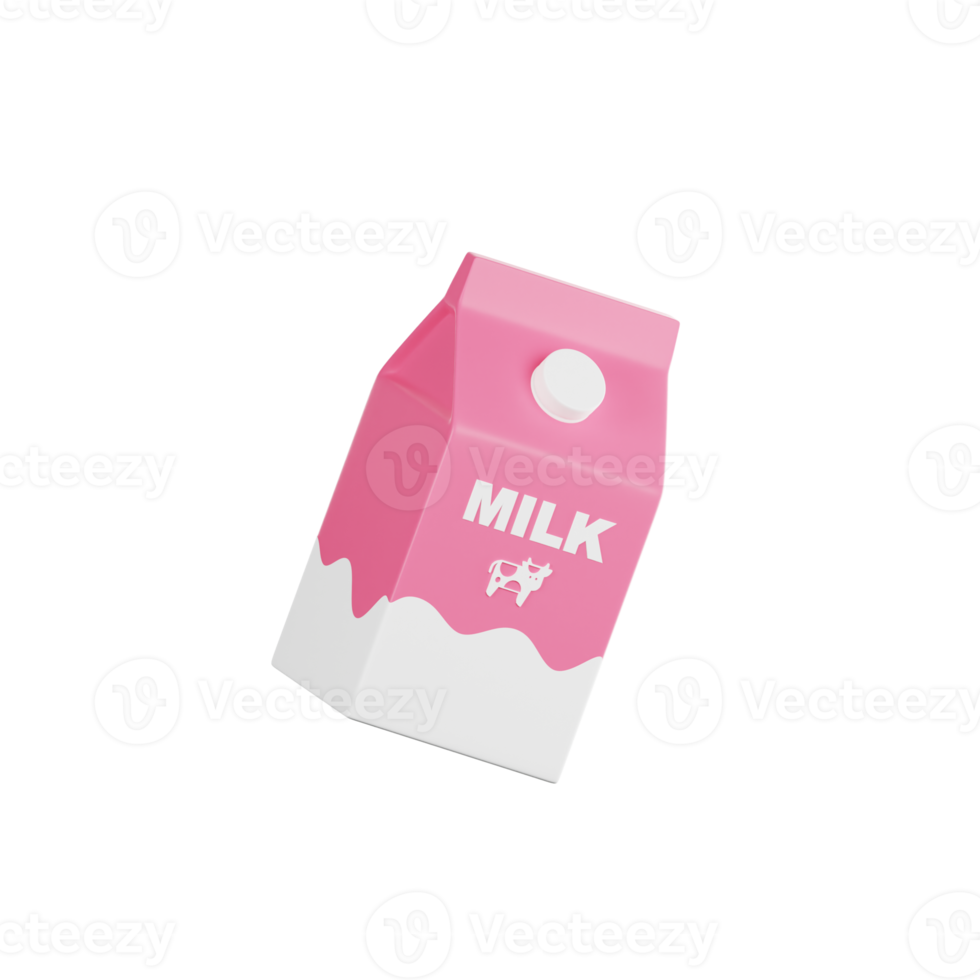 Milk 3d Illustration png