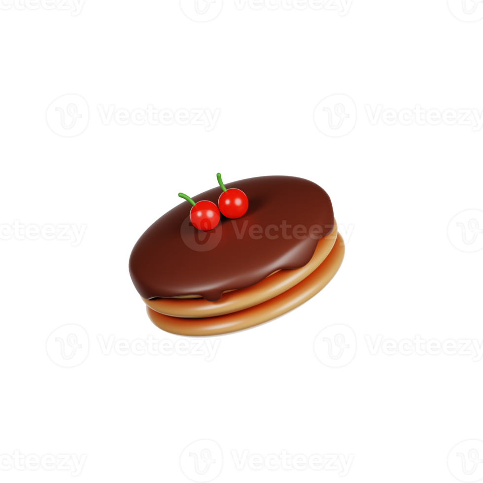 Pancake 3d Illustration png