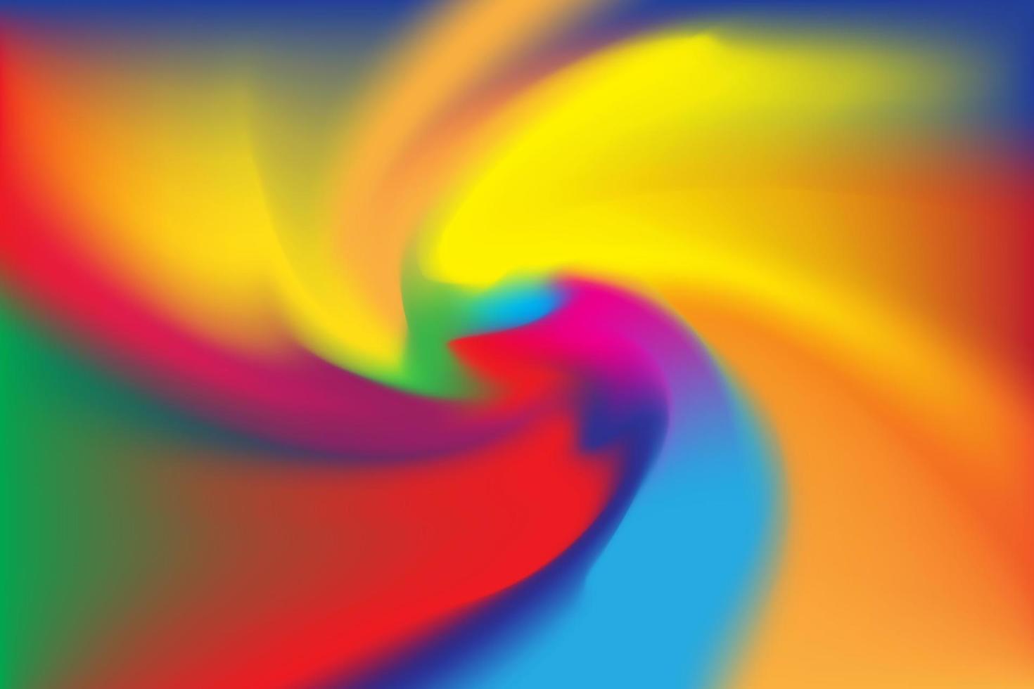 Vibrant Gradient Background. Abstract Color Wave EPS vector