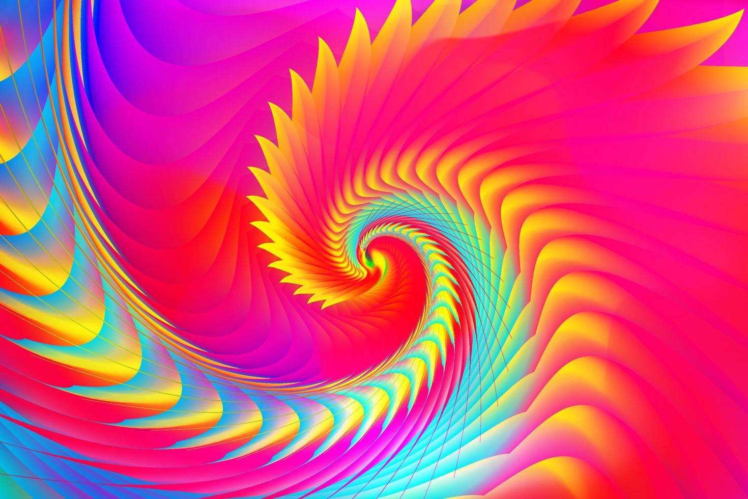 Vibrant swirl Gradient Background. Abstract color wave EPS vector