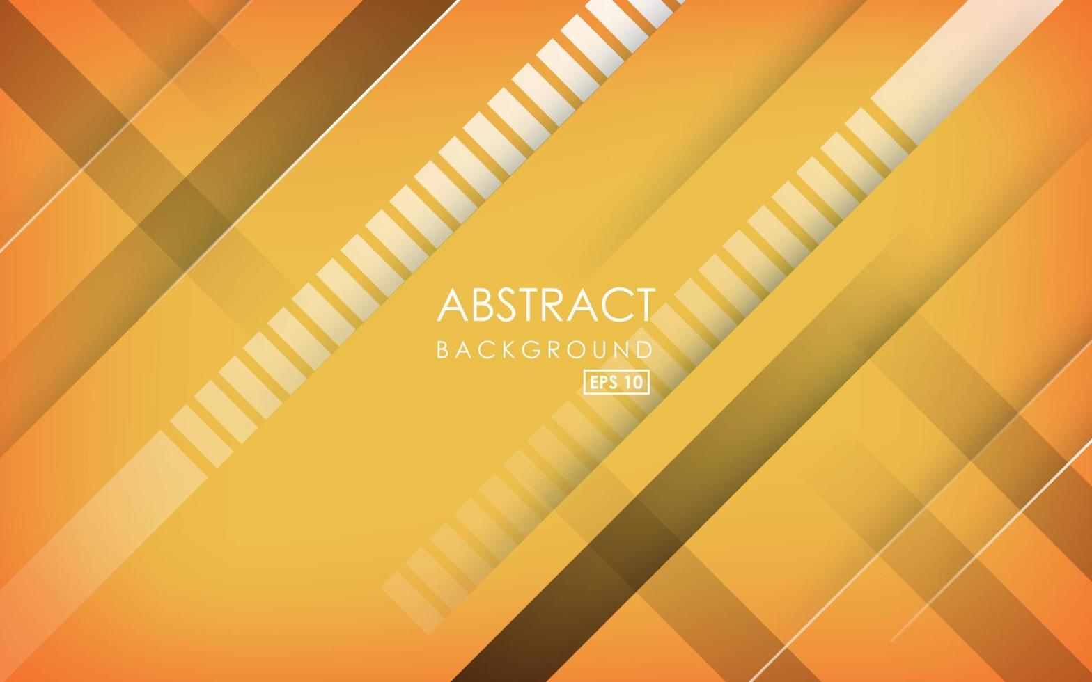 abstract orange yellow gradient stripe shadow and light geometric shape background. eps10 vector