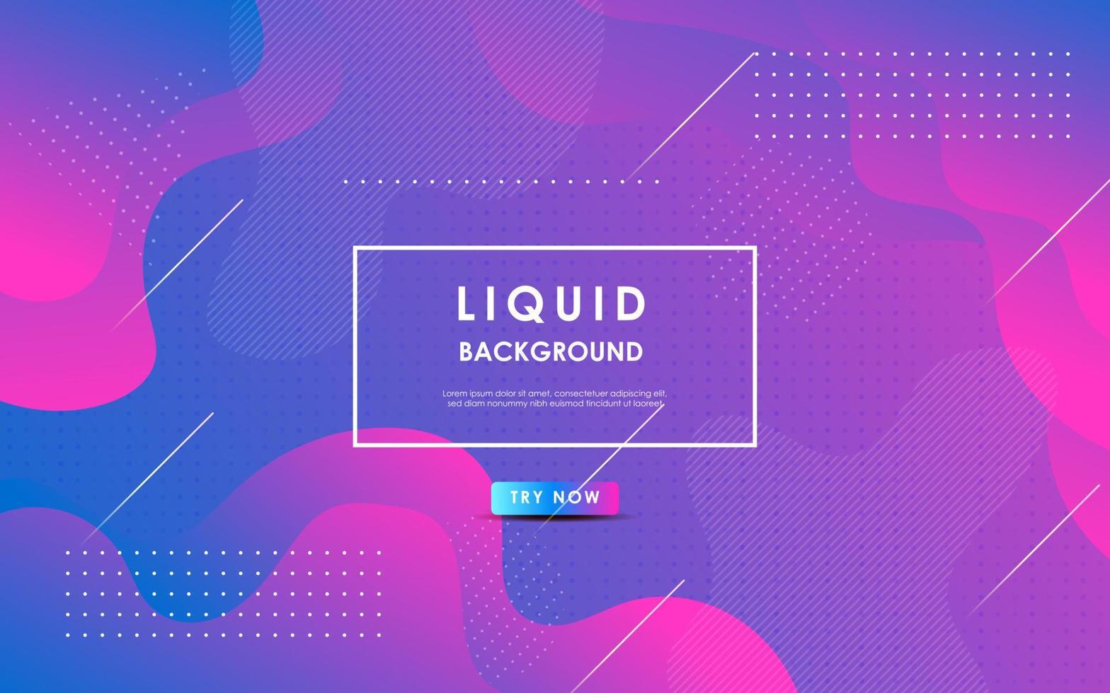 minimal abstract colorful purple pink liquid color gradient, fluid shape geometric with dots background. eps10 vector