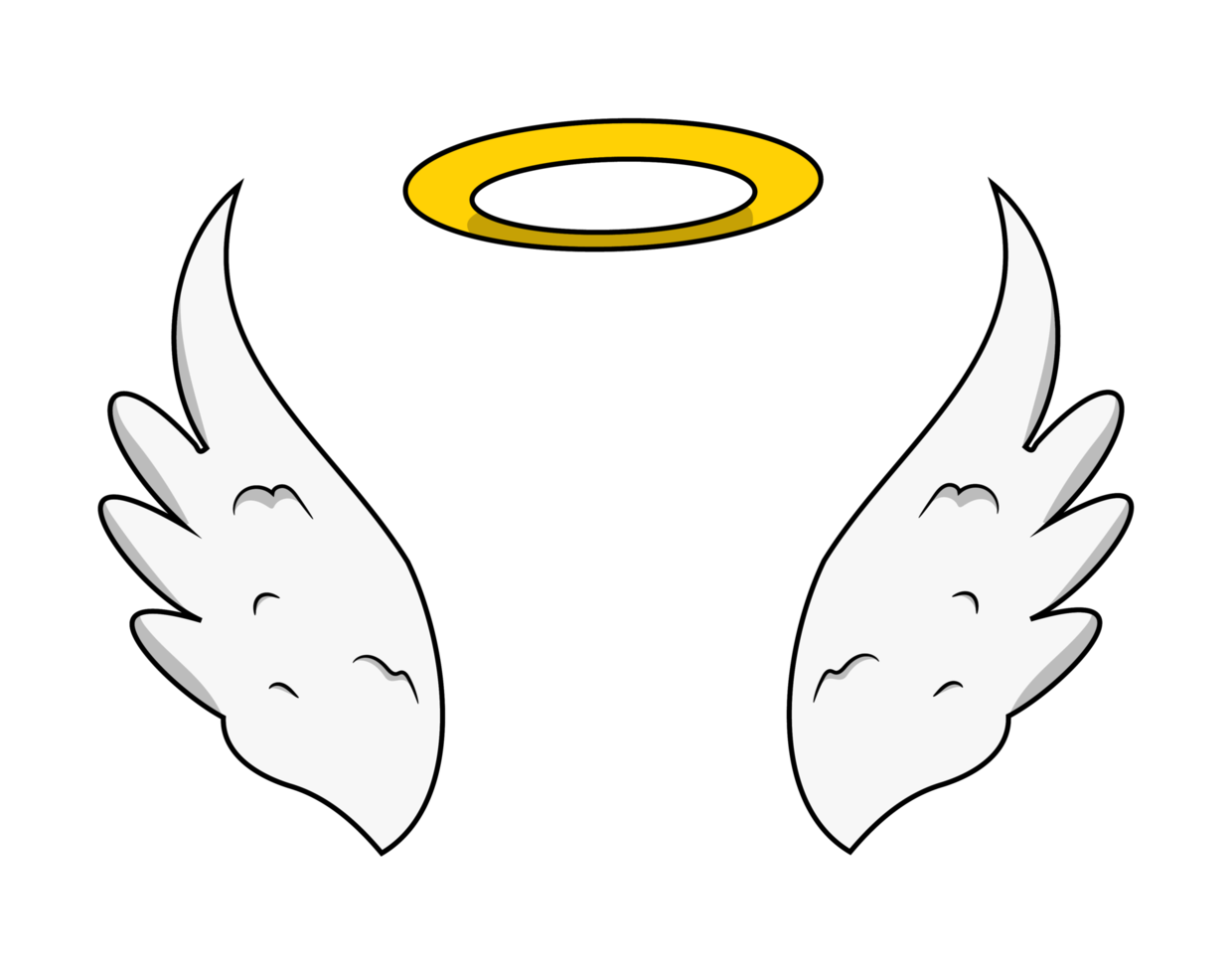 alas de angel y halo png