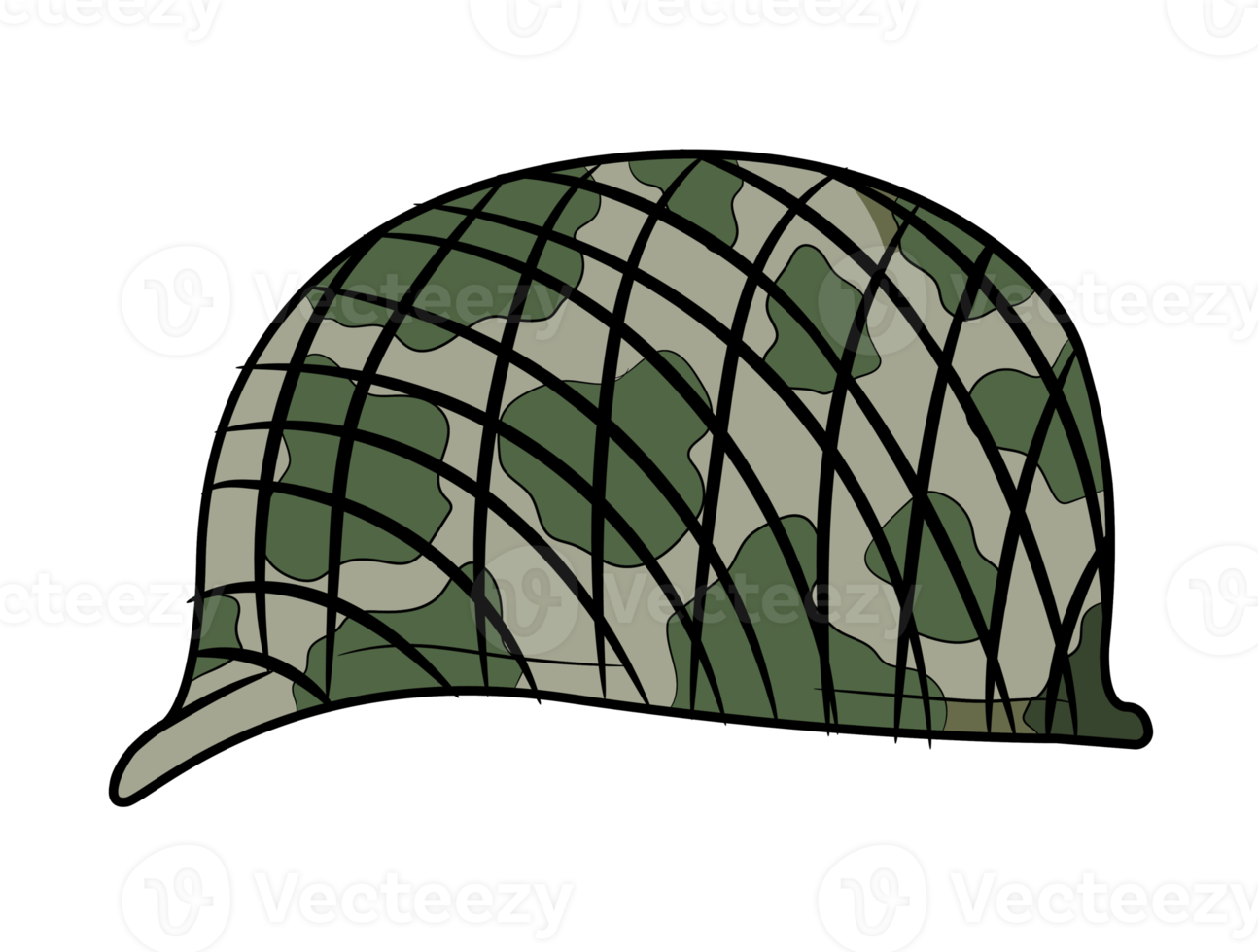 casco militar camo uniforme del ejército gorra verde png
