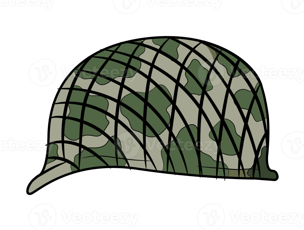 leger helm camo leger uniform groen pet png