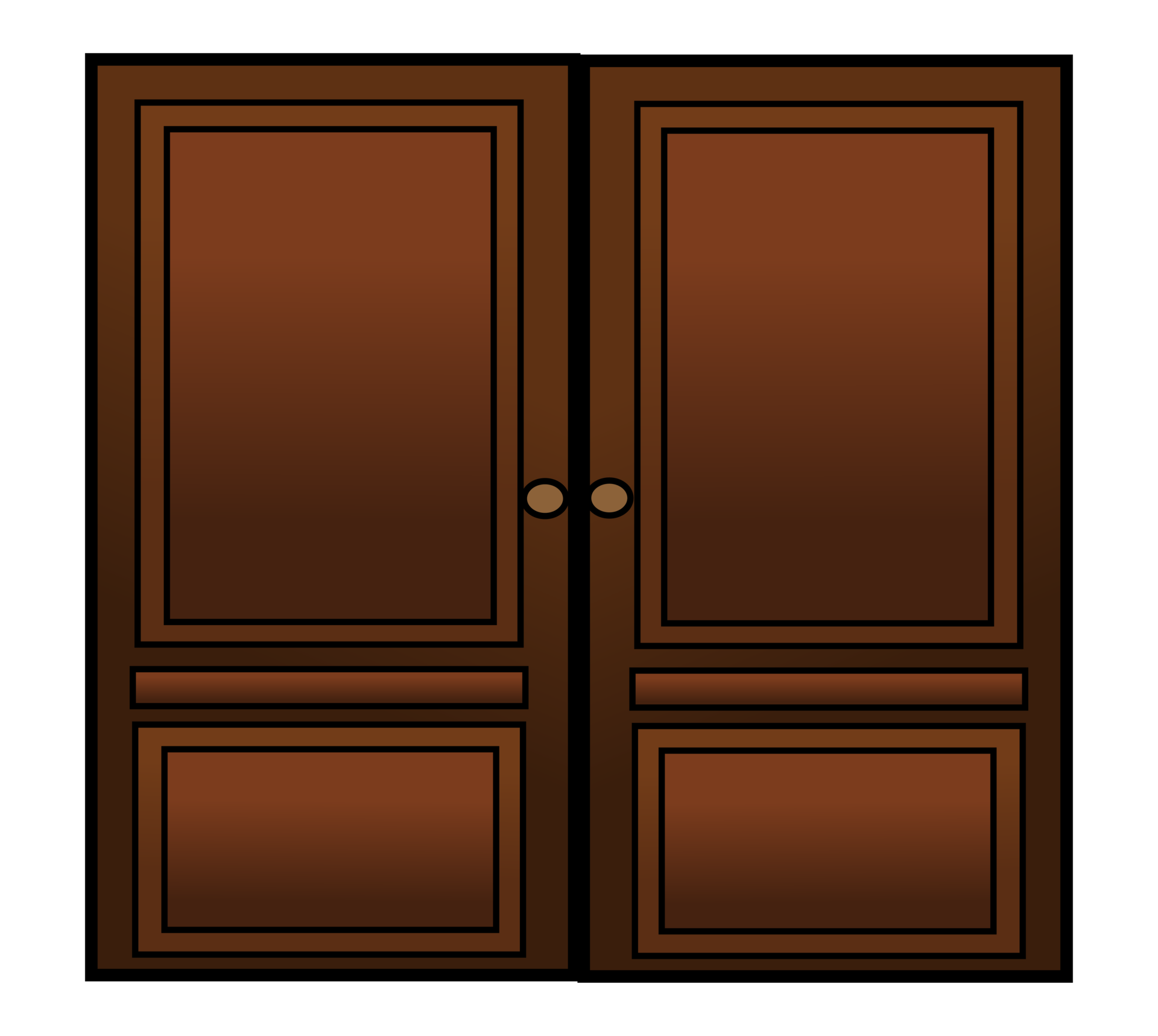 Brown Door House Door Room Building 16461724 PNG