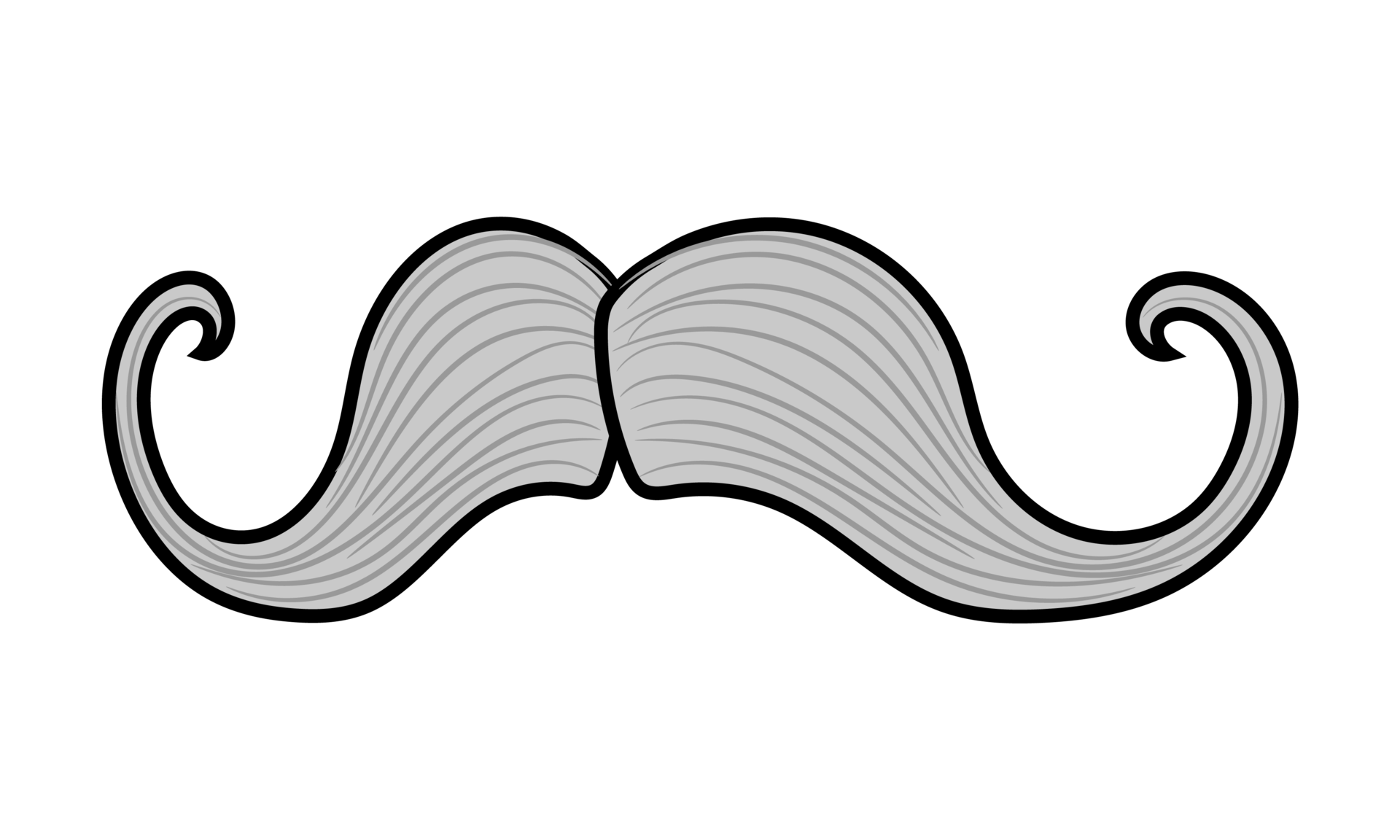 White Moustache Old Men 16461738 PNG