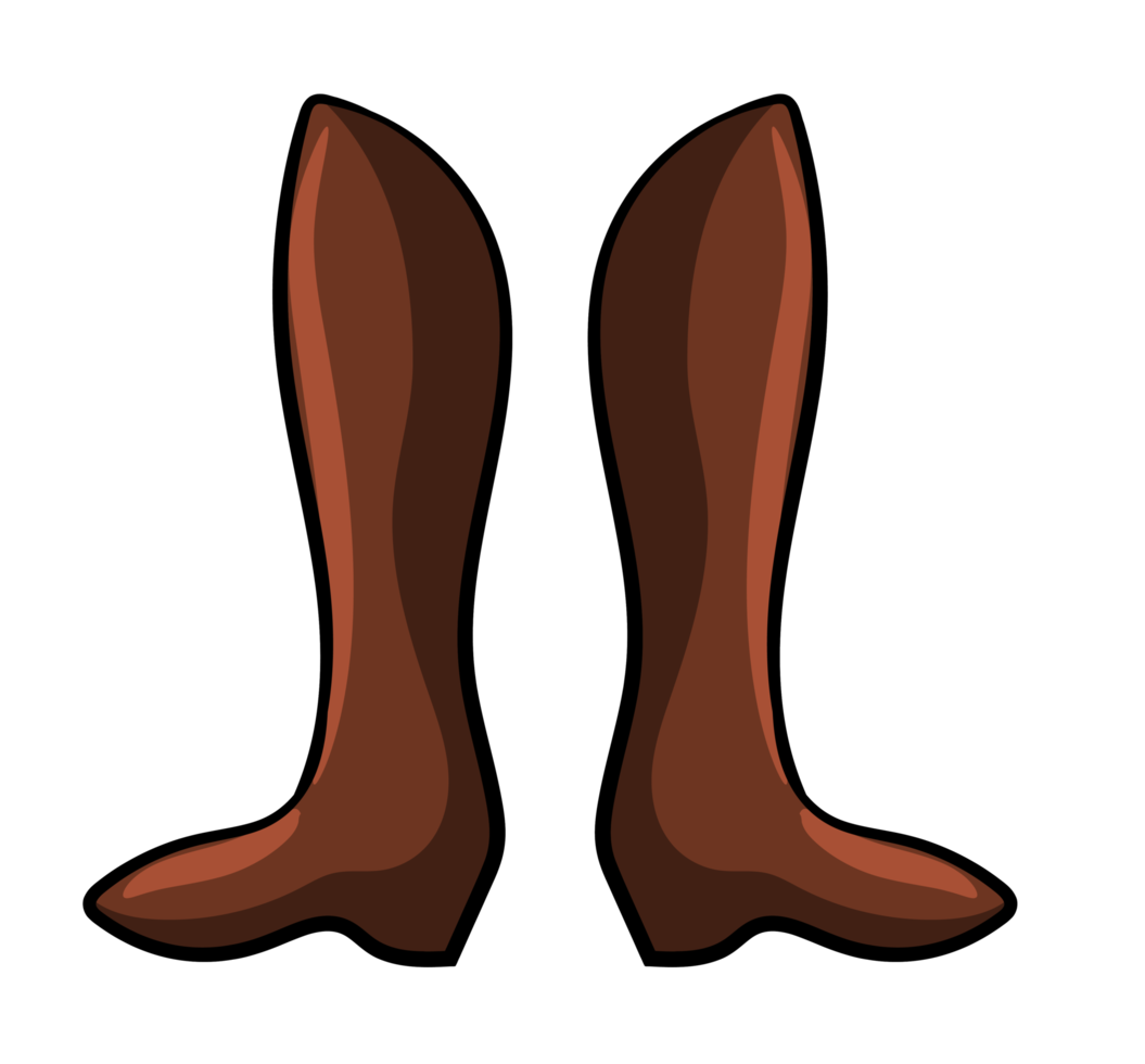 Brown Boots Footwear Shoes png