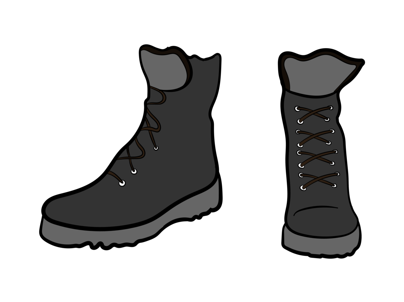 schwarze Stiefel Schuhe Schuhe png