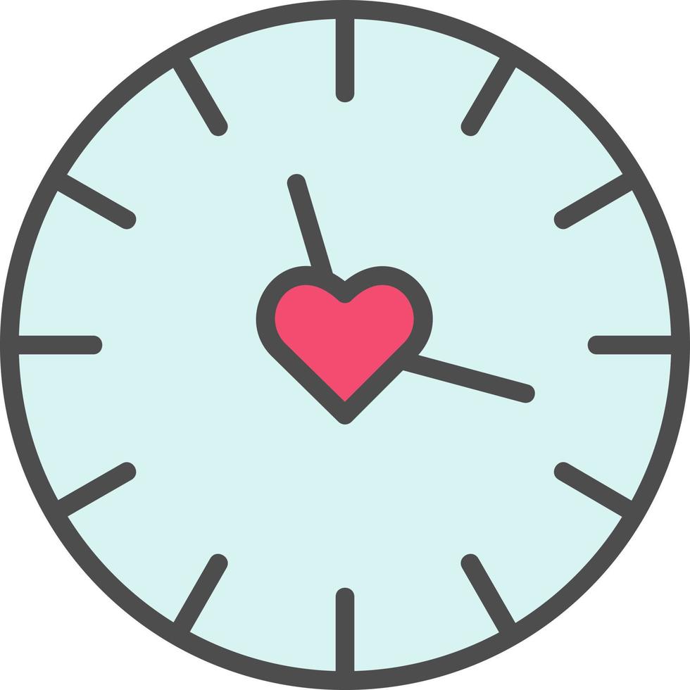 icono de vector de reloj