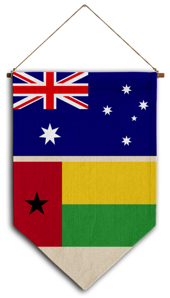 flag relation country hanging fabric travel immigration consultancy visa transparent australia guinea bissau png