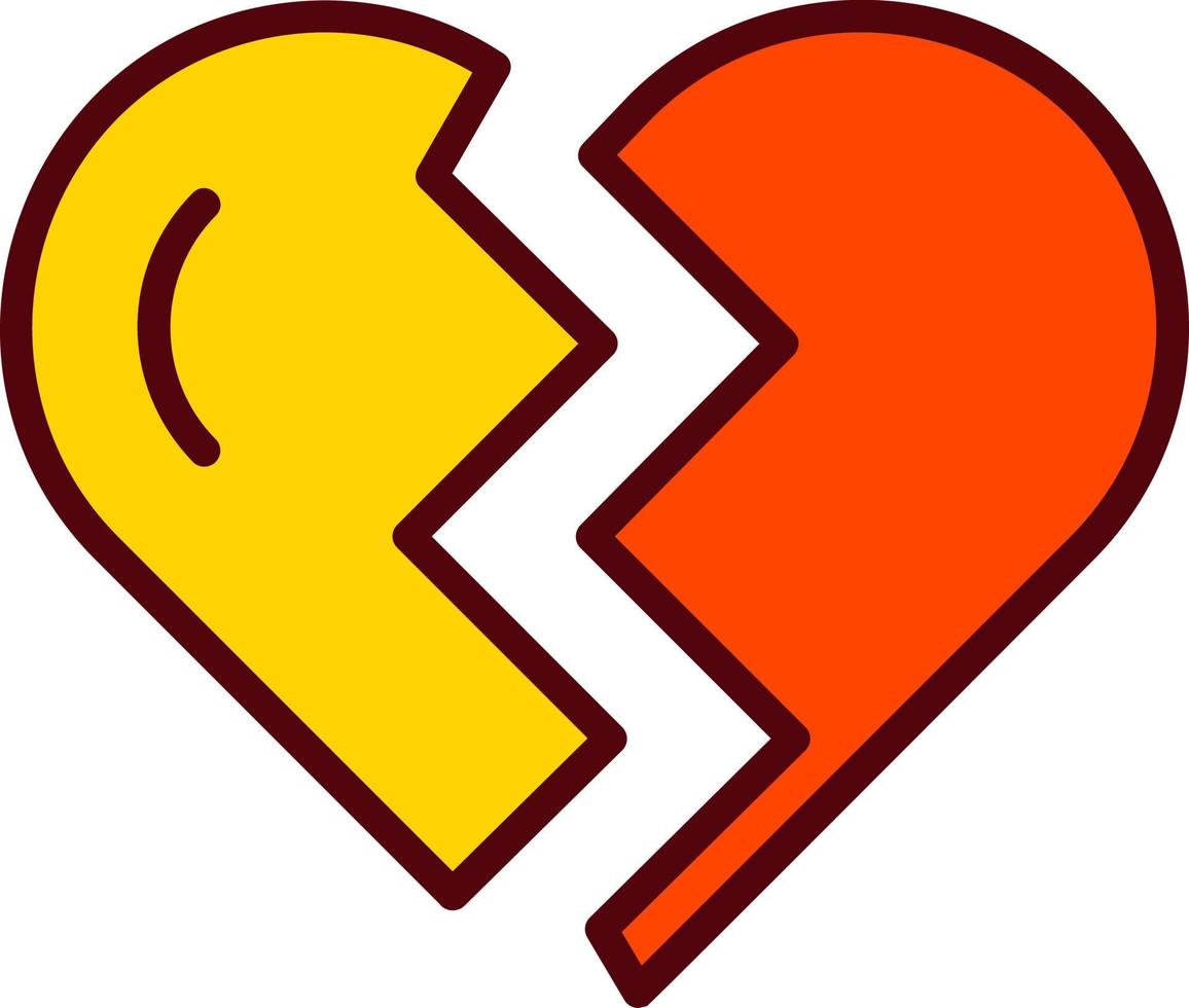 Heartbroken Vector Icon